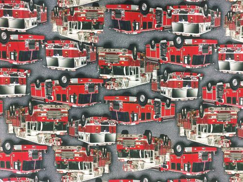 Digitale prints 405 Fire trucks