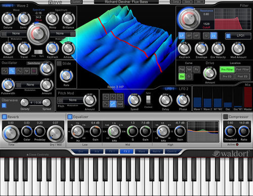 Waldorf Nave, synthesizer software