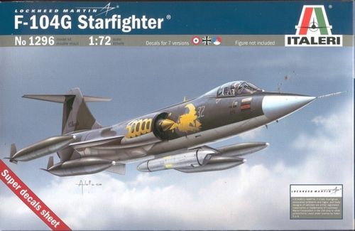 Italeri 1296 F104 G Starfighter 1/72