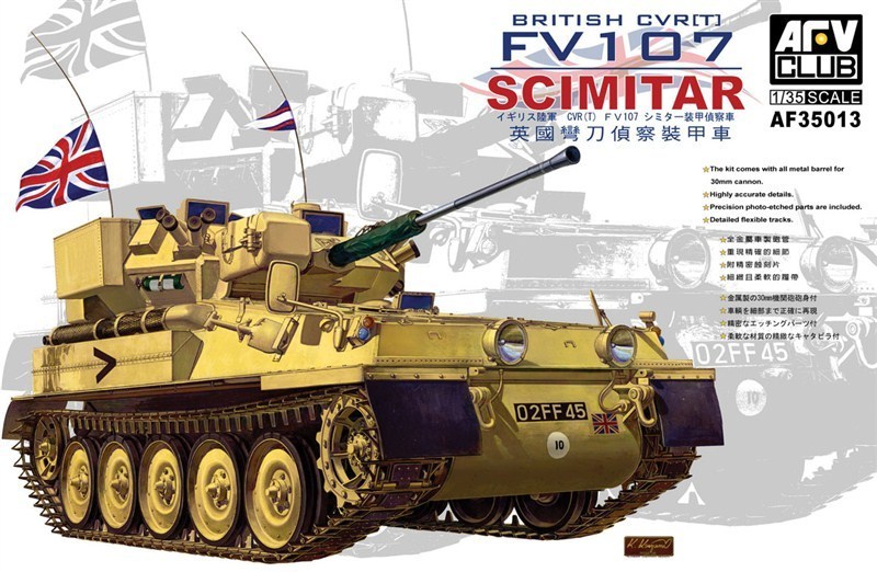 AFV British FV107 Scimitar 1/35 #AFV35013