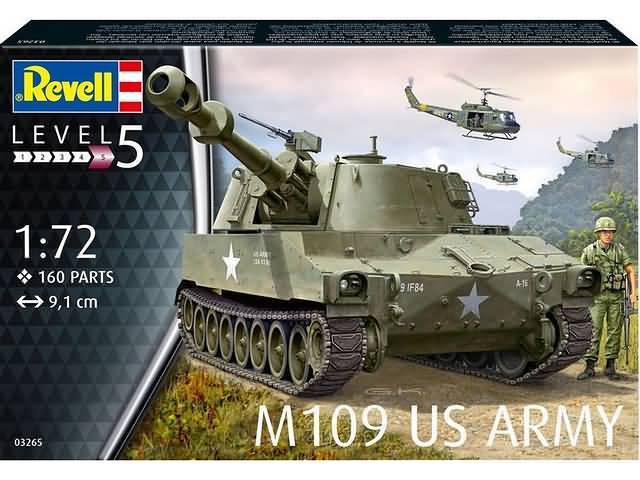 Revell 03265 M109 US Army 1/72