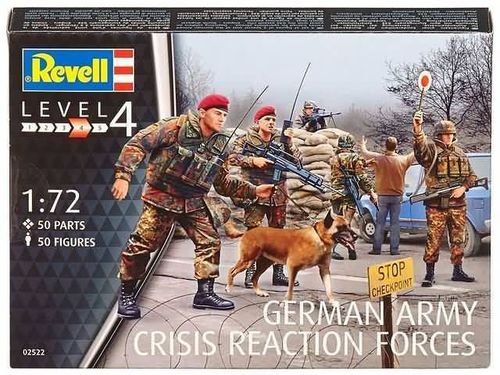 Revell  02522 German Army Crisis Reaction Forces 1/72