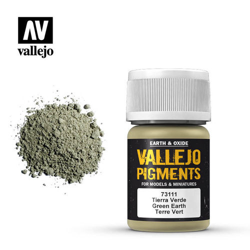 Vallejo 73111 Pigment Green Earth 35 ml