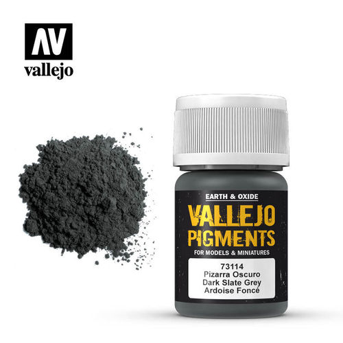 Vallejo 73114 Pigment Dark Slate Grey 35 ml