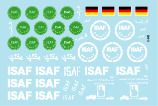Decals Generic ISAF markings 1/35