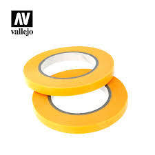 Vallejo Precision Masking Tape 6mm x 18mm Twin Pack