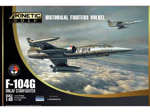 Kinetic 48090 F-104G Starfighter met NL decals 1/48
