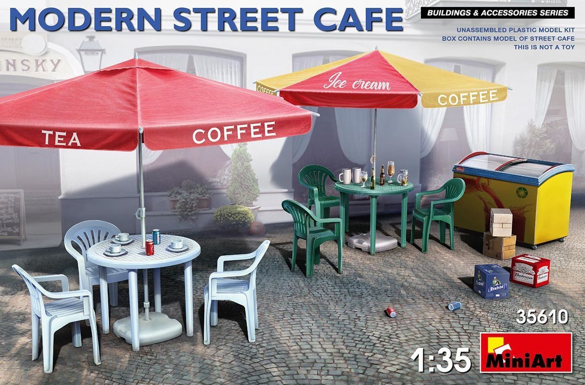 Modern 35610 Street Cafe 1/35