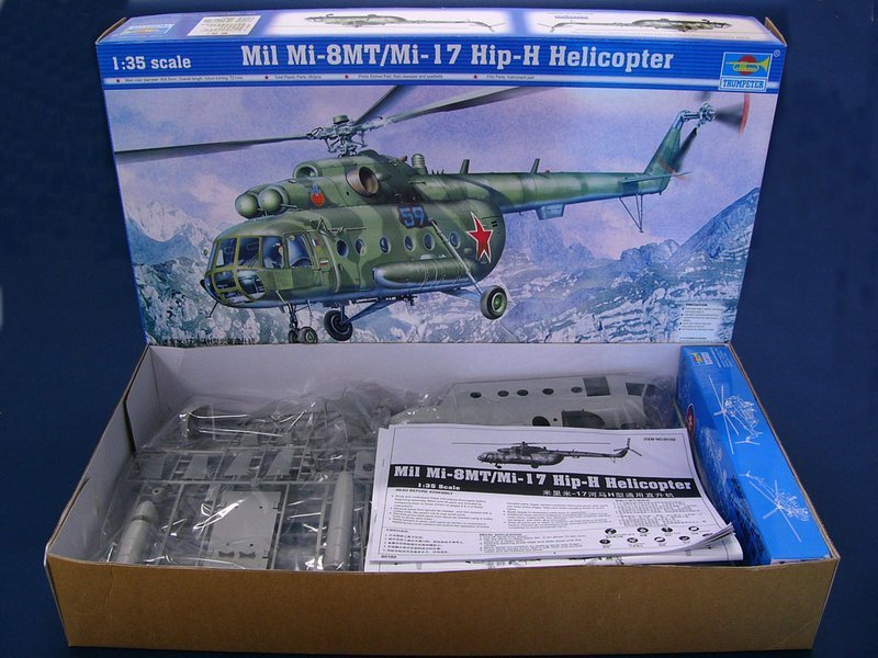 Trumpeter 05102 Mil Mi-8MT/Mi-17 Hip-H Helicopter 1/35