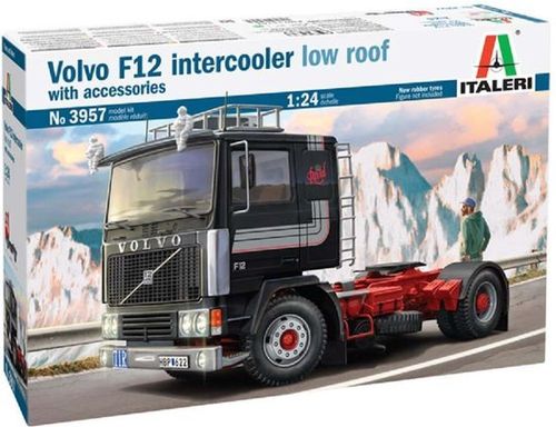 Italeri 3957 VOLVO F12 INTERCOOLER LOW ROOF TRUCK 1/24
