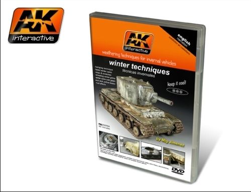 AK-Interactive 035 DVD "Weathering Techniques for Invernal Vehicles"