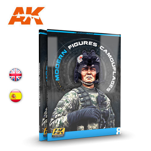 AK-Interactive 247 AK LEARNING 8: Modern Figures Camouflages 91 pagina's soft cover