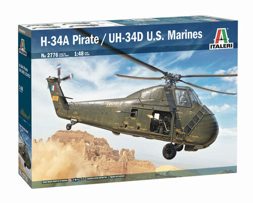 Italeri 2776 H-34A Pirate /UH-34D U.S. Marines 1/48